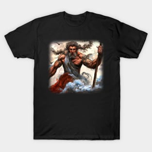 Painting of a Greek god T-Shirt